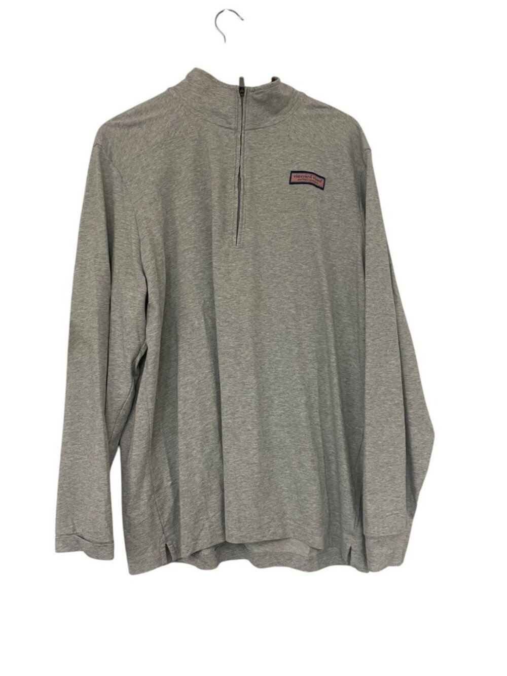 vineyard vines The Shep Shirt swetahshirt Mens XL Gray Quarter Zip EUC